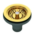 thumbnail image 1 of Shaws 734 1-1/2" Basket Strainer - Brass, 1 of 2