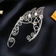 thumbnail image 4 of 1 par de pendientes de elfo sin perforaciones, con clip y accesorios para las orejas., 4 of 4