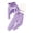BAMQPJ39 Purple, variant on UYYX 8 Year Old Girl Clothes Little Girls Weekend Trip 3 Piece Layering Suit Graphic Cropped Hood Solid Elastic Cuff Joggers(7-8 Years,Khaki)
