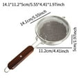 thumbnail image 3 of Tostador de granos de café, herramienta manual de acero inoxidable, tostador de café multifunción reutilizable para cafeterías y panaderías al aire li, 3 of 9