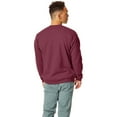 thumbnail image 2 of Hanes Unisex Ecosmart Crewneck Sweatshirt - MAROON - XL, 2 of 2