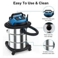 thumbnail image 3 of Shop Vacuum Cleaner, 8 Gallon Wet/Dry Vac 4.0 , High-Capacity Stainless Steel, 3 of 7