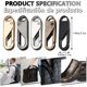 thumbnail image 3 of Reemplazo Zipper Slider Easy Zipper Puller DIY Zipper Repair Kit Accesorios de costura para equipaje Mochila Ropa Pantalones Billetera (Color: Gris, Tamaño: 9 Piezas_Metal), 3 of 5