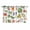Green, variant on Vegetables Kitchen Curtains 63 Inch Length, Watercolor Farmhouse Fruits Grommet Top Bedroom Living Room Curtains, Light Filtering Cafe Curtain Drapes 2 Panels Set 104''x63''