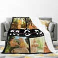 thumbnail image 3 of Custom Blankets with Photos Personalised Couples Blanket Gifts Customized Picture Blanket Memory Gifts Birthday Gift for Wife Husband Girlfriend Boyfriend, 76x102cm, 3 of 5