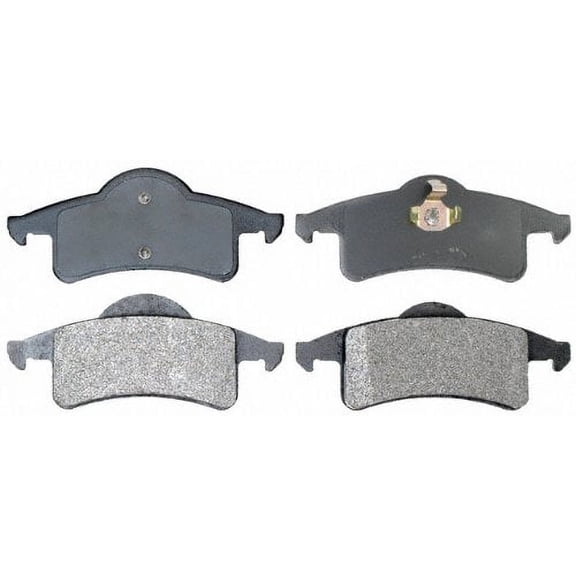 Raybestos SGD791M Service Grade Semi-Metallic Disc Brake Pad Set Fits select: 1999-2004 JEEP GRAND CHEROKEE