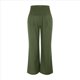 thumbnail image 1 of Pantalones Anchos de Cintura Alta para Mujer, Pantalones Casuales de Playa Fluidos de Verano con Bolsillos. Verde Oscuro L, 1 of 10
