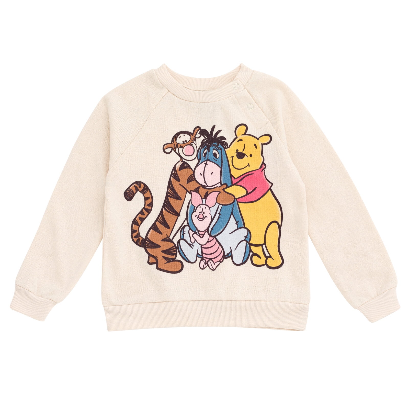 Disney Winnie the Pooh Eeyore Tigger Fleece Sweatshirt and Denim Pants Outfit Set Newborn to Toddler