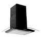 thumbnail image 1 of FLINE | Campana de cocina 76 cm | Negro Matte | DE PARED | Cristal Curvo | Controles de boton |extractora | 3 velocidades | Aalborg 76, 1 of 6