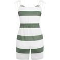 thumbnail image 2 of SAYOO vestidos para mujer sin mangas verano 2022 estampado a rayas vestidos casuales para mujer con bolsillo cuello en V cintura chaleco suelto SAYOO  Casual, 2 of 4
