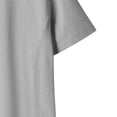 thumbnail image 4 of Mens Quick-Drying Workout T-Shirts Plus Size S-4X Short Sleeve Athletic Shirts for Men Summer Casual Crewneck Fitness Tees Tops, 4 of 5