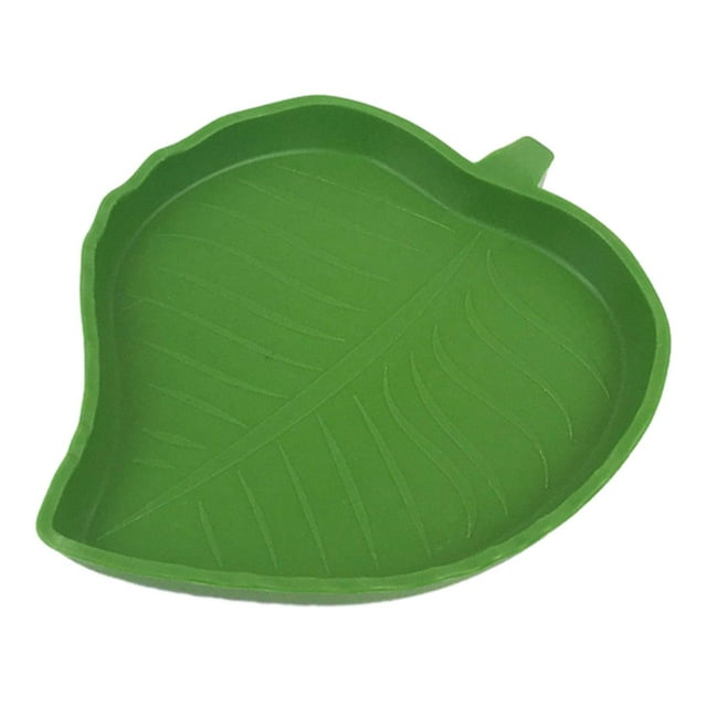 DOLITY Amphibian Bowl, Reptile Food Dish, Small Decorations Aquatic Reptile Bowl Dragon A