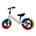 thumbnail image 3 of Bicicleta de Balance AEIOU  Llanta de Goma Blanco/Colores, 3 of 3