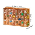 thumbnail image 3 of 2025 Natural Stones Advent Calendar 24 Day Holiday Countdown Set for Kids Teens Boys Girls and Nature Lovers Birthday Celebration, 3 of 6