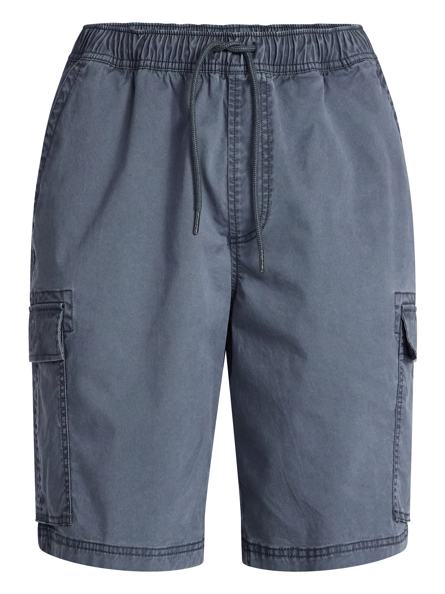 No Boundaries Twill Cargo Shorts, 10" Inseam, Men's XS-5XL