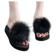 thumbnail image 3 of asdoklhq Women's Slippers,Women's Flats Casual Indoor&Outdoor Non-Slip Slippers Ladies' Home Shoes, 3 of 5