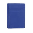 thumbnail image 2 of Funda de cuero PU para identificación, de viaje, portas, 11,5 cm x 8,2 cm x 0,2 cm , Azul Soledad Travel Pass Holder, 2 of 10