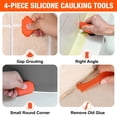 thumbnail image 4 of Kit de pistola de calafateo ValueMax de silicona lisa de 300 ml con raspador, 4 of 7