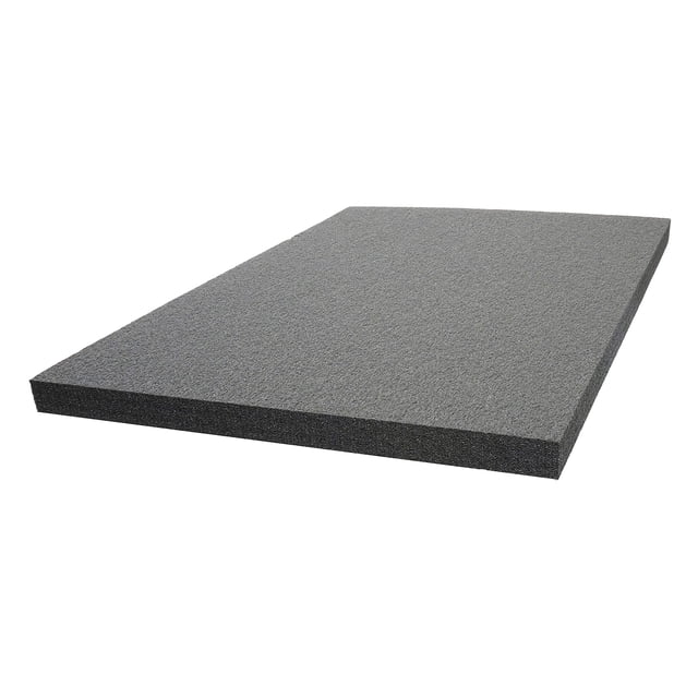 Case Club Polyethylene Customizable Foam 36 x 24 x 1.5 Inches