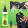 thumbnail image 5 of Aceite para el crecimiento rápido del cabello, africano, loco, tracción, alopecia, chebe, antipicazón del cuero cabelludo, anti-quiebre del cabello, fortalecedor del cabello, spray para la caída del c, 5 of 5