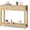 Oak Color, variant on BoldGear 39" W Console Table with 2 Drawers, Dark Brown | 2-Tier Wood Entryway Table with Shelves, Accent Sofa Table for Front Hall, Hallway, Living Room