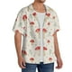 thumbnail image 2 of Fotbe Mushroom Camisa Estampada de Manga Corta para Hombre, Casual de Verano, Estilo Playero, Sin Arrugas-Small, 2 of 5