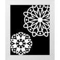 thumbnail image 1 of Robinson, Tamara 26x32 White Modern Wood Framed Museum Art Print Titled - Black and White Mandala, 1 of 4