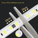 thumbnail image 5 of Tira de luces LED de 120 LED/m, 220 V, flexible y de 10 cm, cortable, con cinta adhesiva 2835, enchufe europeo, para tocador, armario, decoración del hogar, 5 of 5