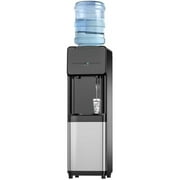 Hot & Cold Water Dispenser, Top Loading Water Dispenser for 3 or 5 Gallon Bottles, Top Loading Hot & Cold Water Dispensor with Child Safety Lock, for Office, Home