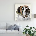 thumbnail image 3 of Trademark Fine Art 'Saint Bernard Abstract' Canvas Art by Michel Keck, 3 of 3