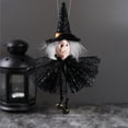 thumbnail image 5 of 4ps Halloween Decoration Hanging Ornaments Party Bar Decor Pumpkin Ghost Witch Black Cat Charm Scary Witch Pendant, 5 of 7