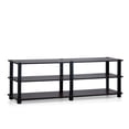 thumbnail image 4 of Furinno Turn-S-Tube No Tools 3-Tier Entertainment TV Stand, Multiple Colors, 4 of 5