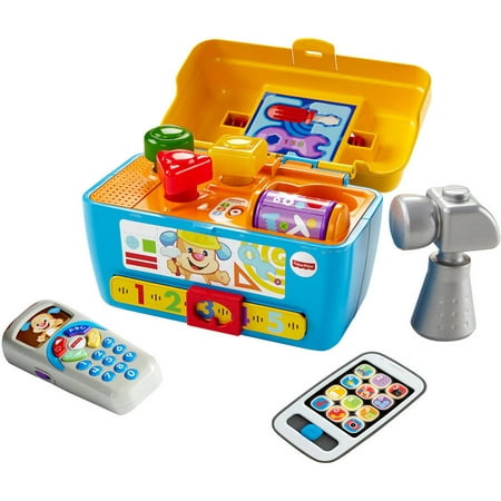 Fisher Price Laugh and Learn Toolbox smart étapes, à distance et gris de chiot intelligent jouet de téléphone