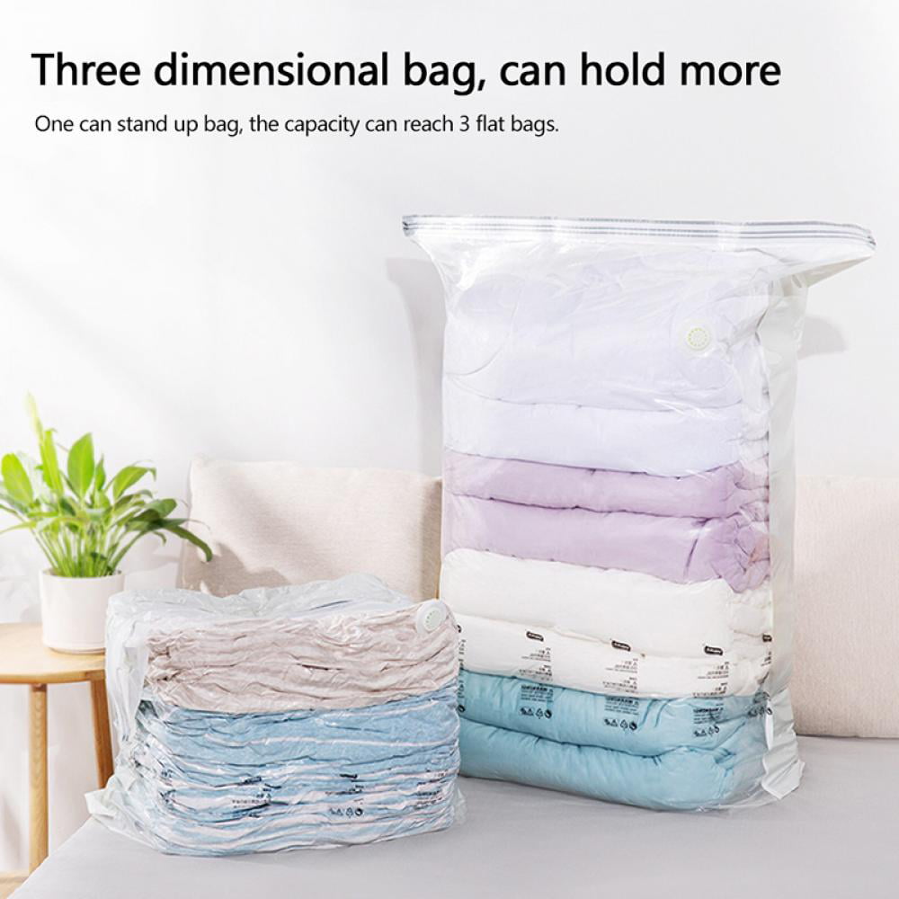 Homelove Travel Space Saver Bags, 4 Pack Roll Up Reusable Travel Space  Saver Vacuum Storage Bags, Waterproof Compression Bags for Travel/Home  Storage, No Pump Needed 
