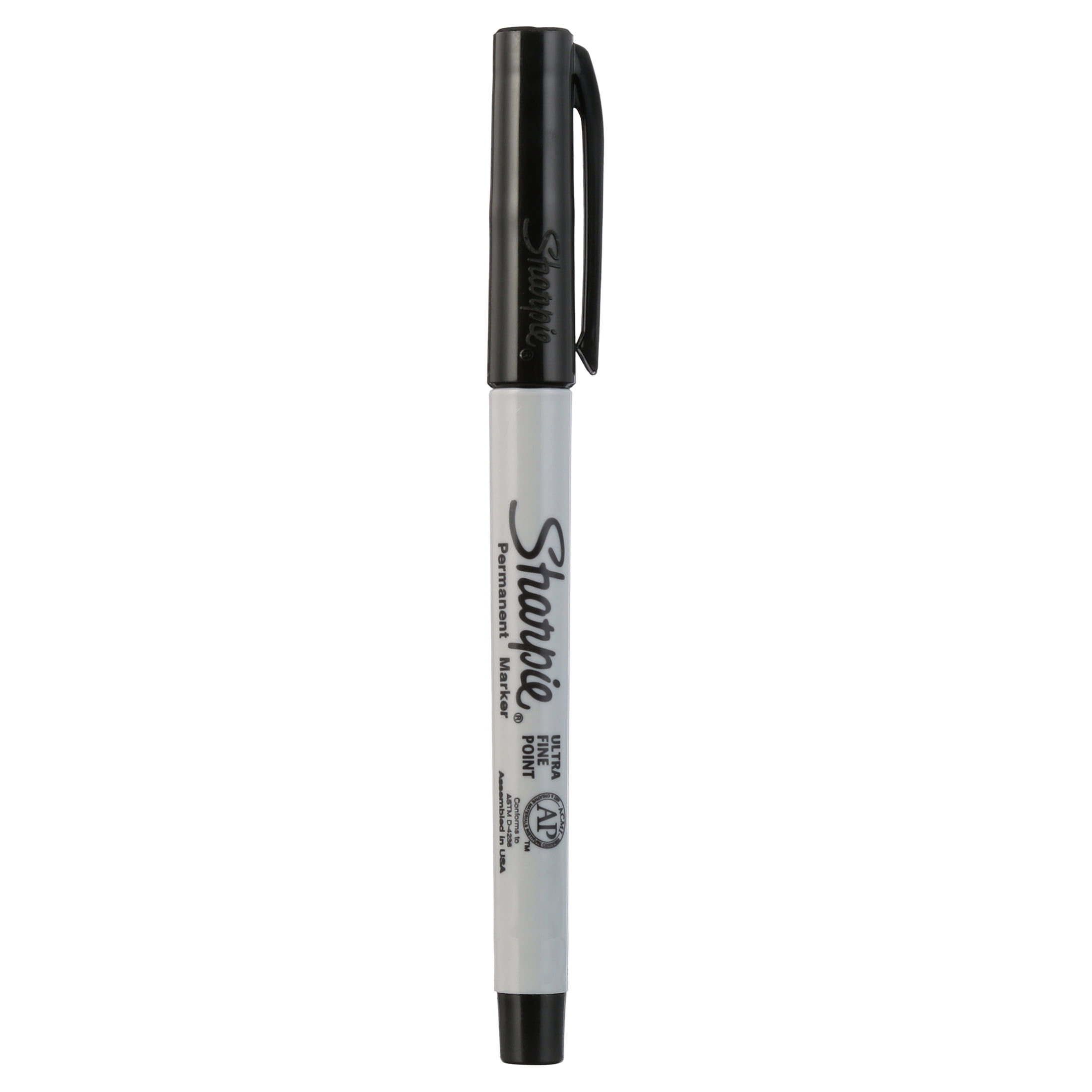 Sharpie Permanent Markers Ultra Fine Tip Black (37121) 593980
