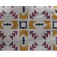 thumbnail image 4 of oneOone Georgette Viscose Fabric Geometric Ikat Printed Fabric 1 Yard 42 Inch Wide, 4 of 4