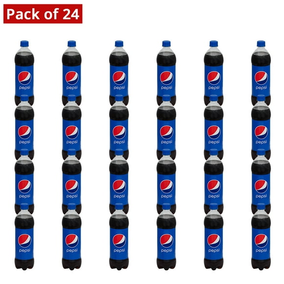 Pepsi Soda, 20 Oz Bottle Pepsi - Pack of 24
