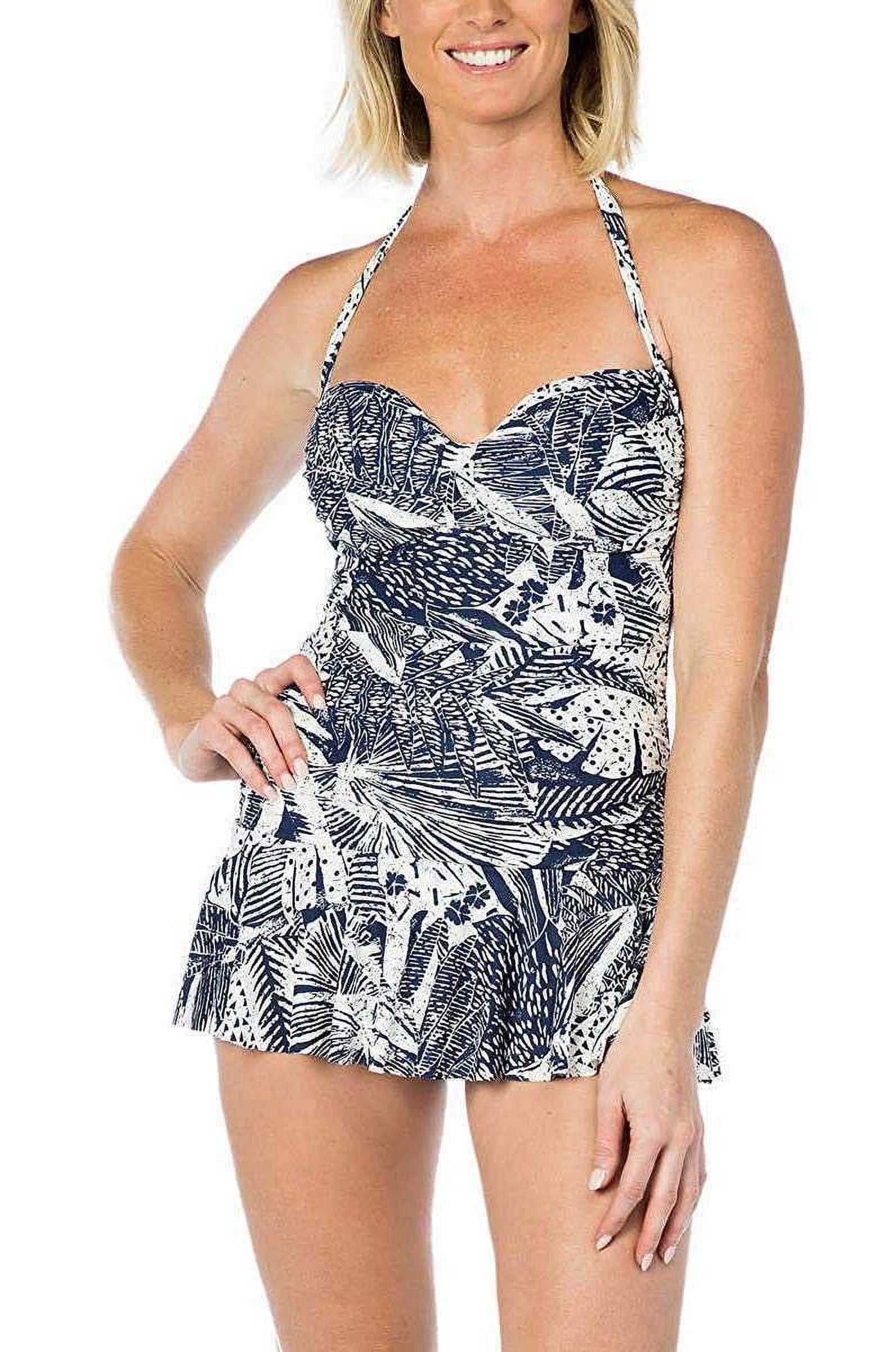 rose marie reid ladies swim dress Rose Marie Reid Ladies' Removable soft cups Swim Dress XL(12-14)/Rose Marie Reid