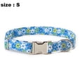 thumbnail image 2 of Collar para perro niña con estampado de flores de margaritas adorable y bandera estadounidense, 2 of 5