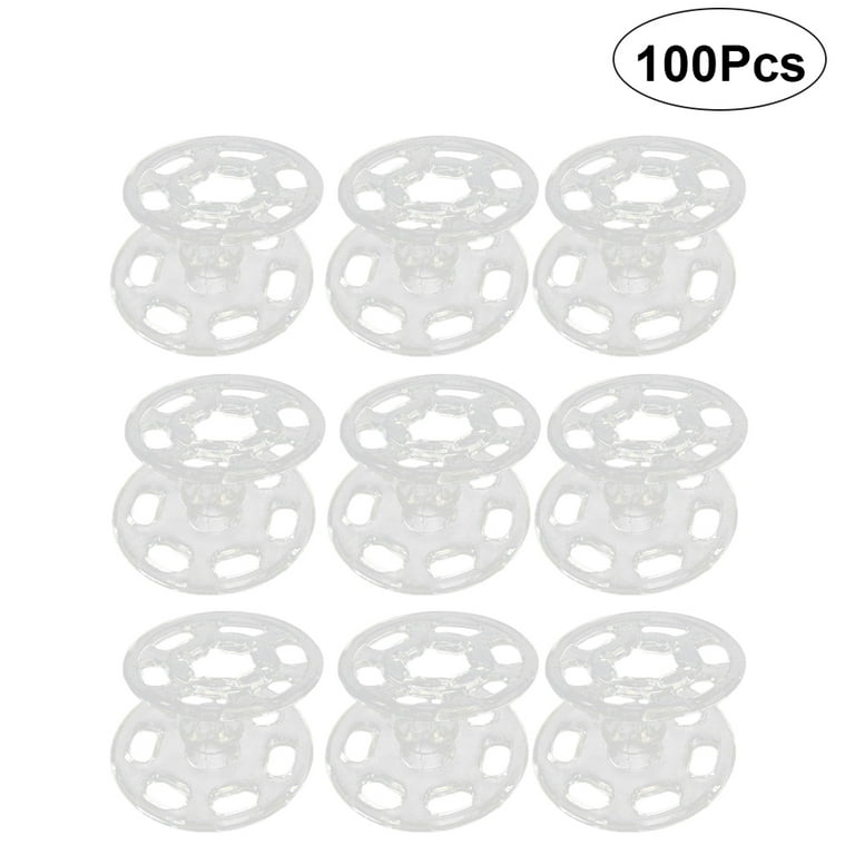 1/4 Buttoneer Fasteners - Clear