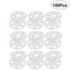 thumbnail image 5 of 100 botones transparentes para camisas, abrigos y chaquetas, broches invisibles, cierres de presión, accesorios de costura DIY (15 mm), 5 of 8