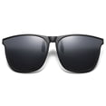 thumbnail image 5 of Gafas de sol polarizadas con clip, modernas gafas de sol con cambio de color, montura grande, gafas de sol con clip para miopía para hombres y mujeres, 5 of 5