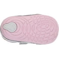 thumbnail image 4 of Stride Rite Girls' SM Adalyn Sneaker, White/Silver, 3.5 M US Big Kid, 4 of 7