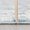 thumbnail image 2 of Tayse Reina Area Rug REI1300 Contemporary Navy Blocks Cubes 5' 3" x 5' 3" Round, 2 of 2