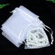 thumbnail image 3 of 100 bolsas transparentes con cordón para joyas, bolsas de regalo para bodas, fiestas, regalos de Navidad, bolsas de regalo con cordón, 3 of 8