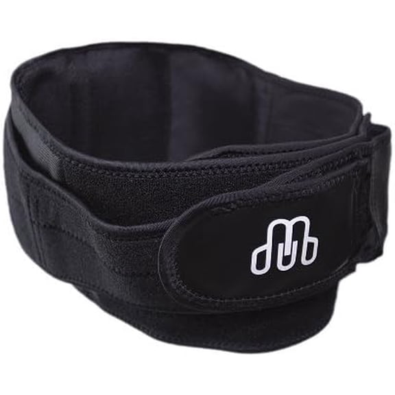 MDUB Back Brace, Adjustable Lumbar Support Belt for Lower Back Pain Relief, Breathable Compression for Men & Women, Small