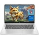thumbnail image 1 of HP Más Reciente 17 Laptop 17.3" HD+ Pantalla Táctil, AMD Ryzen 5 7530U (Supera Al i7-1165G7), 32GB RAM, 1TB SSD, Wi-Fi 6, Bluetooth, Cámara Web, HDMI, Windows 11 Home, Plateado, 1 of 5