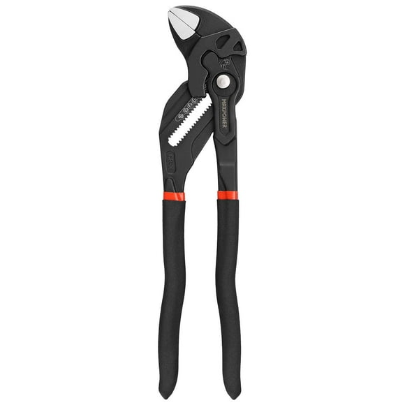 MAXPOWER - Llave de alicates de 12 pulgadas, apertura máxima de mandíbula de 2.7 pulgadas