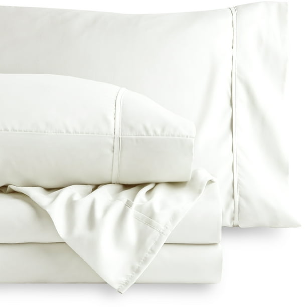 Bare Home Premium 1800 UltraSoft Microfiber Sheet Set Full Extra Long