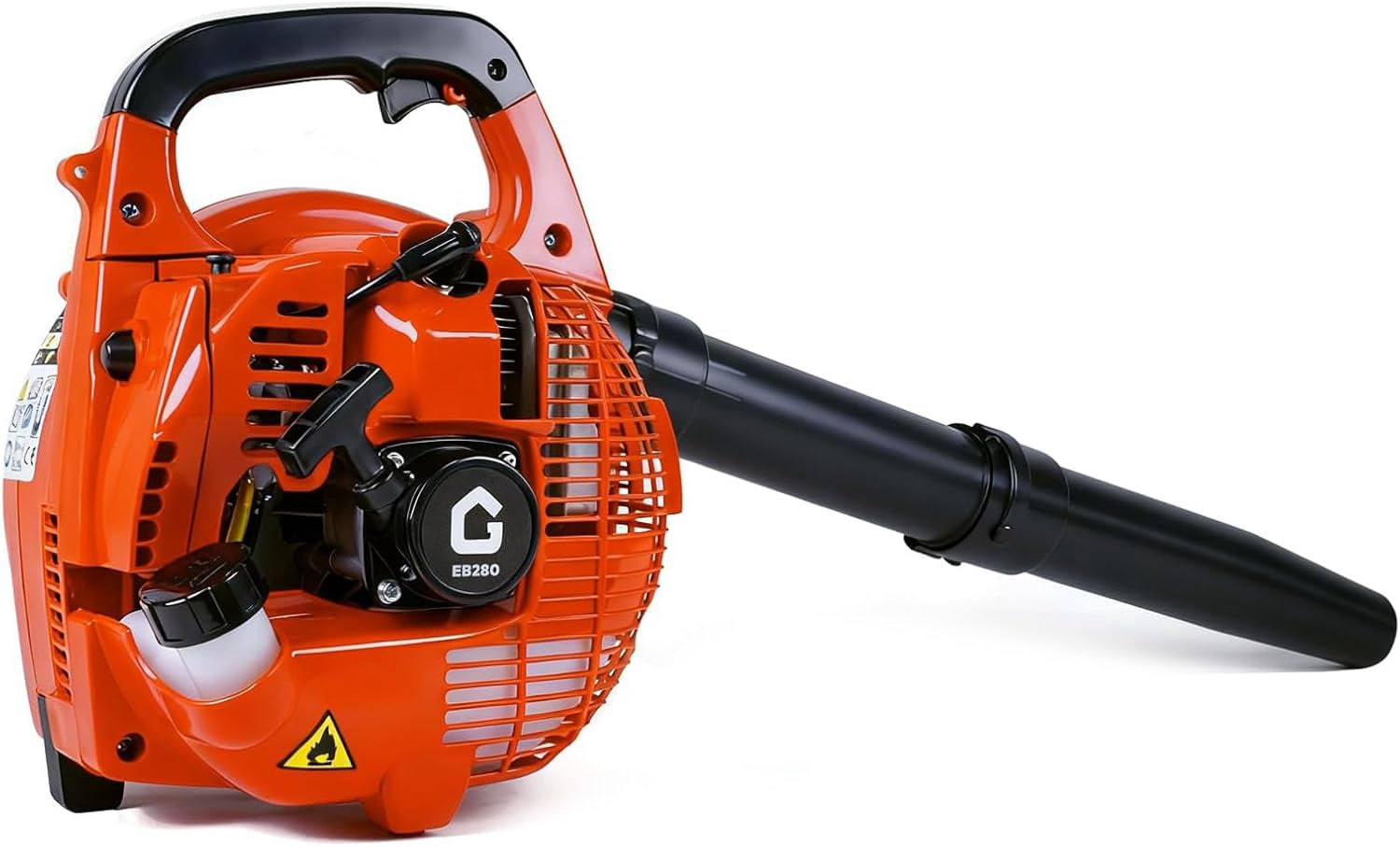 Garvee 280 mph at 490 CFM 28 CC, 2-Cycle Gas Handheld Leaf Blower, Orange
